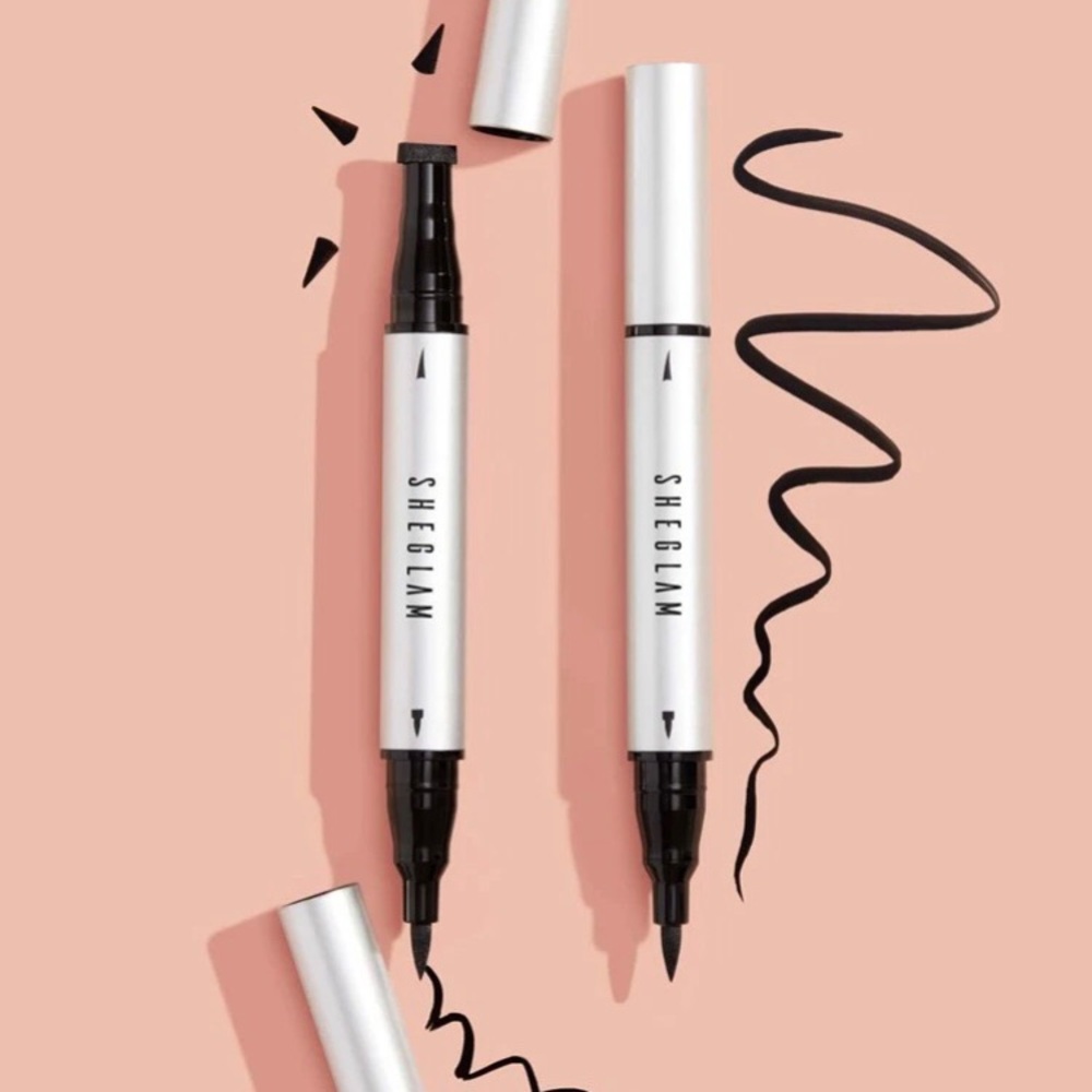 SHEGLAM WING IT Waterproof Liner Duo - BLACK